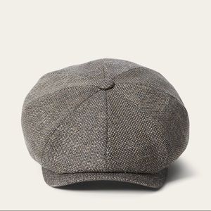 Stetson Hatteras Wool & Linen Blend 8-Panel Newsboy Cap